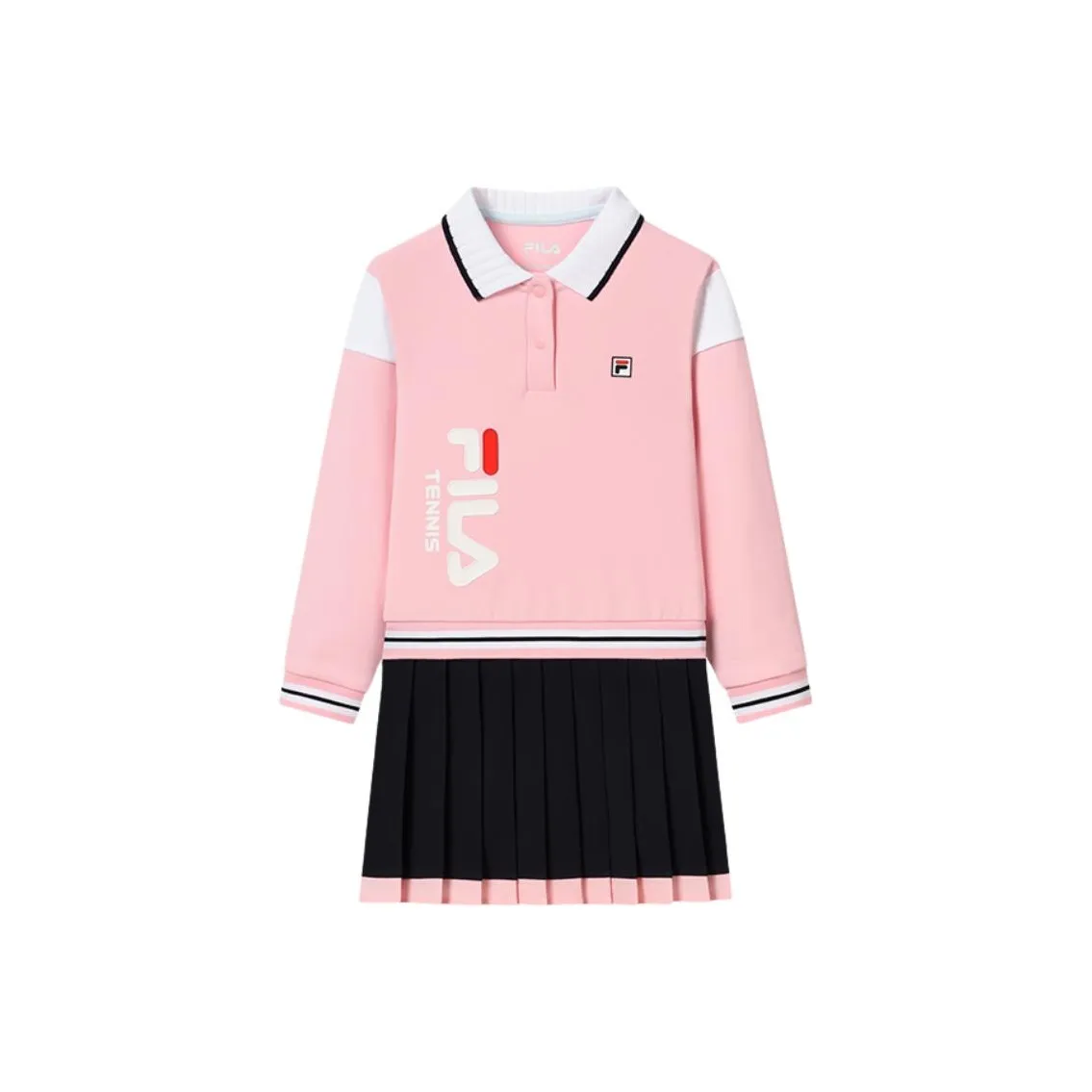 FILA KIDS Платье Deep Персиково-розовый Children Возраст 3-7 лет