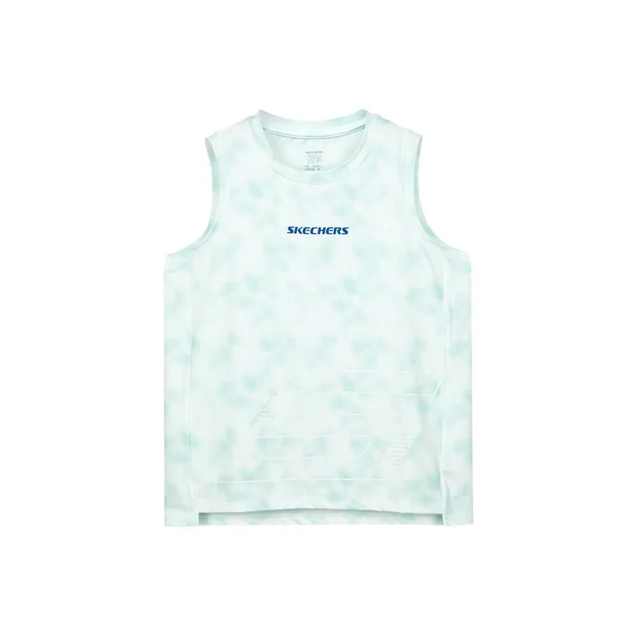 Skechers Kids T-Shirt Зеленый Белый Подростки