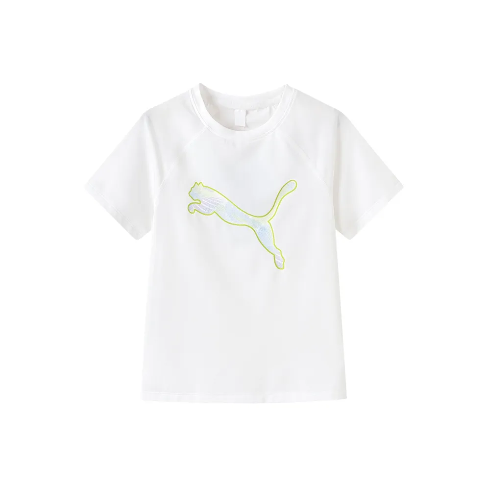 PUMA Performance T-Shirt Натуральный Белый 10101 Для детей 3-7 лет