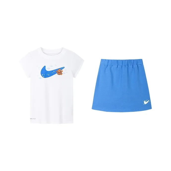 NIKE Лесной мшистый Синий Kids Комплекты с юбкой