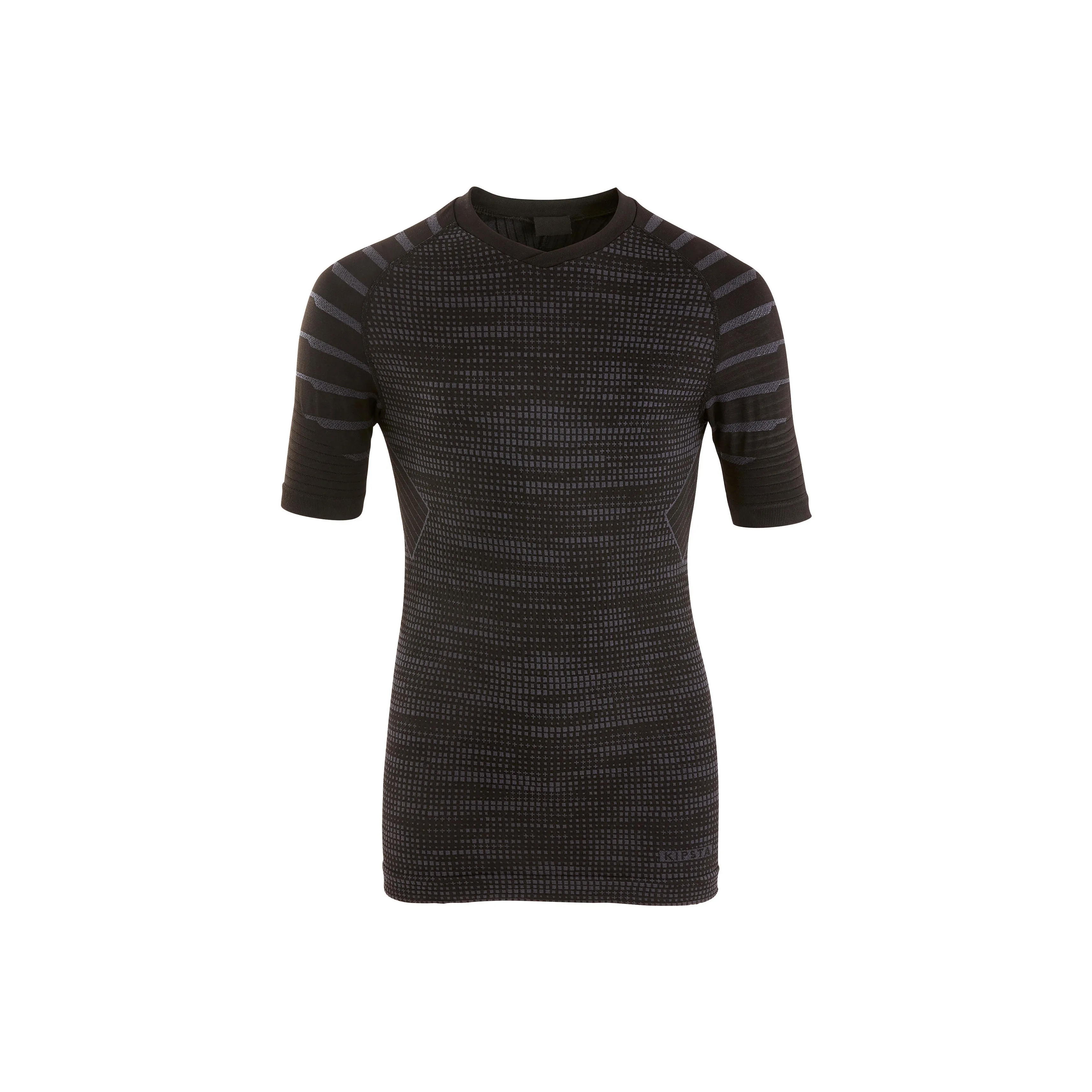 DECATHLON T-рубашка 500 Series Черный Угольно-серый для детей 3-7 лет