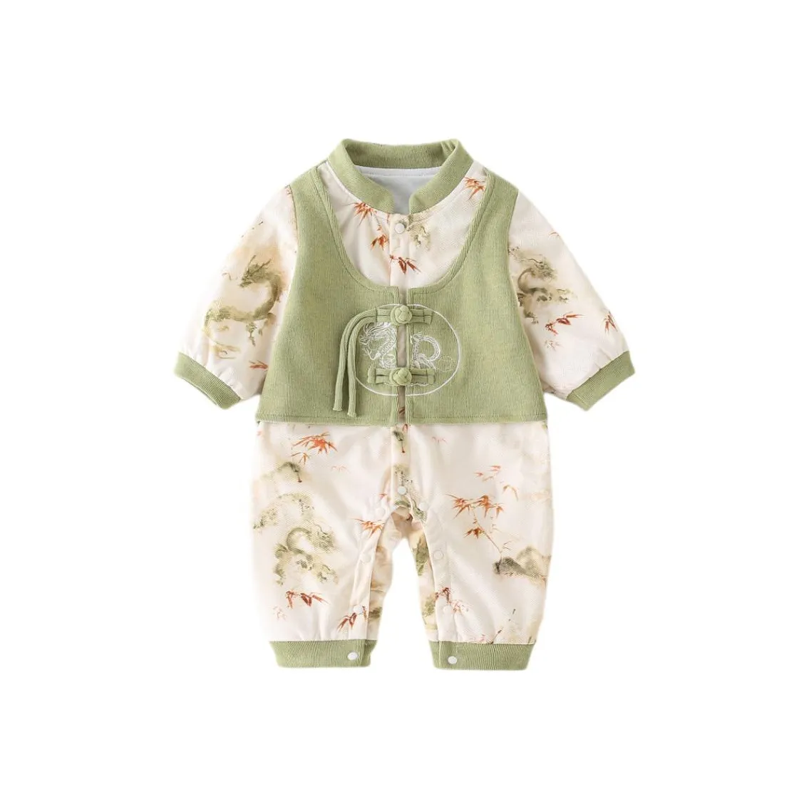 XiaoJinBu Комбинезон Зеленый Infant и Toddler