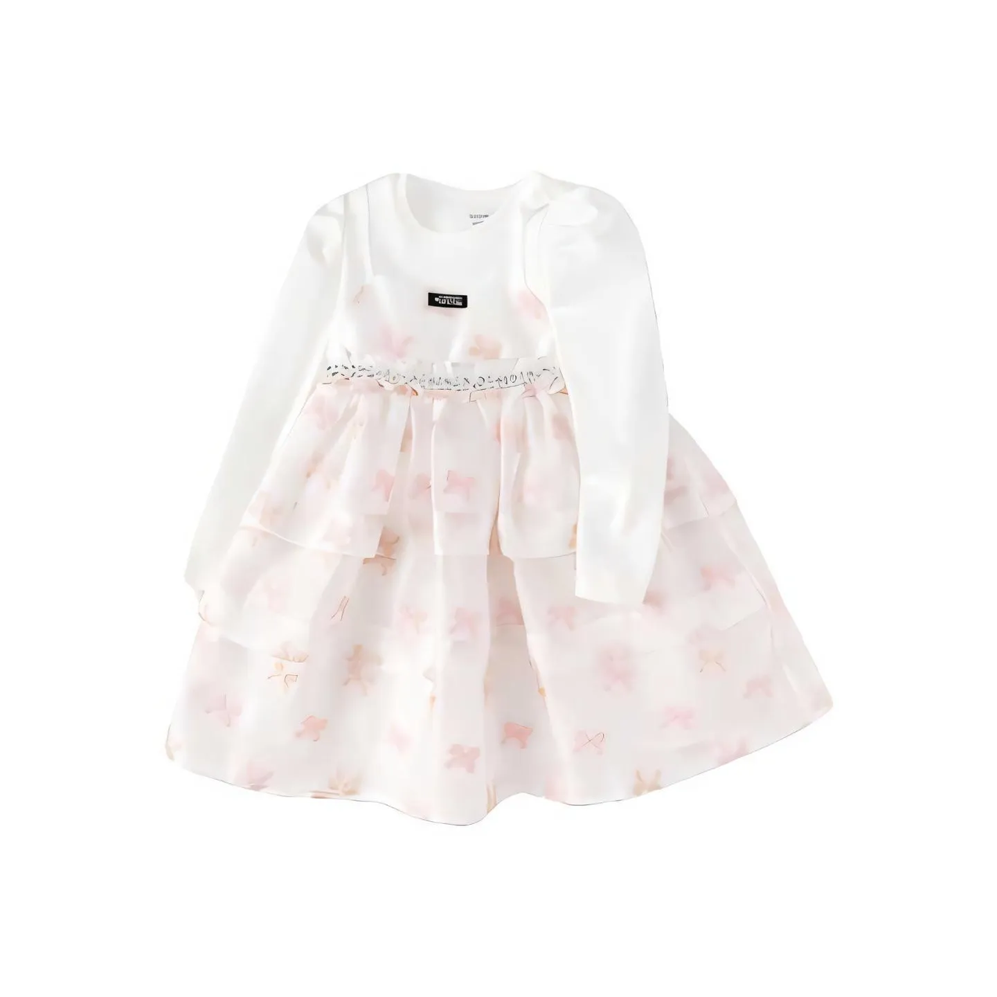 BALABALA x ARTE PURA Платье Красно-белый Тон 00361 Для детей 3-7 лет