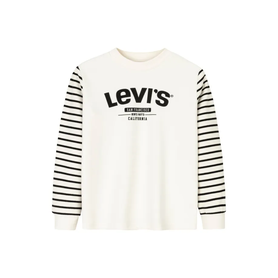 Levi's T-рубашка Конфетно-белая для детей 3-7 лет