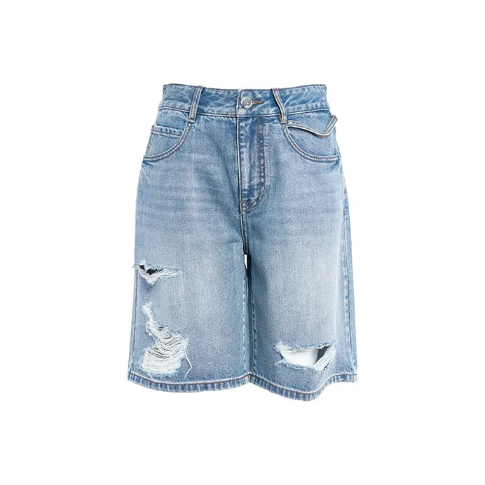 BESIONIA SS24 Джинсовые шорты Женские Blue