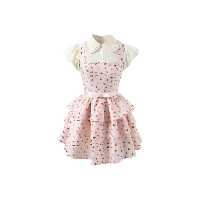 TIBINB Короткий рукав Платье Женское