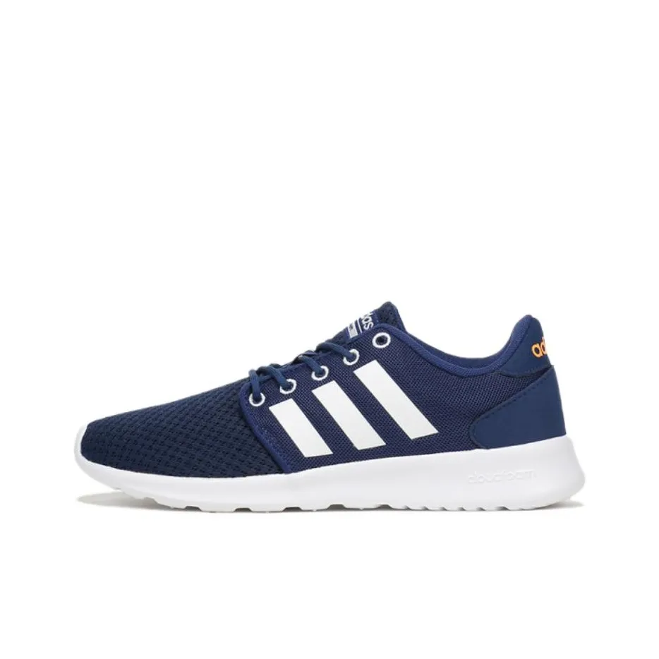 Adidas Cloudfoam QT Racer противоскользящая устойчивая к истиранию низкий топ повседневная обувь женская синяя