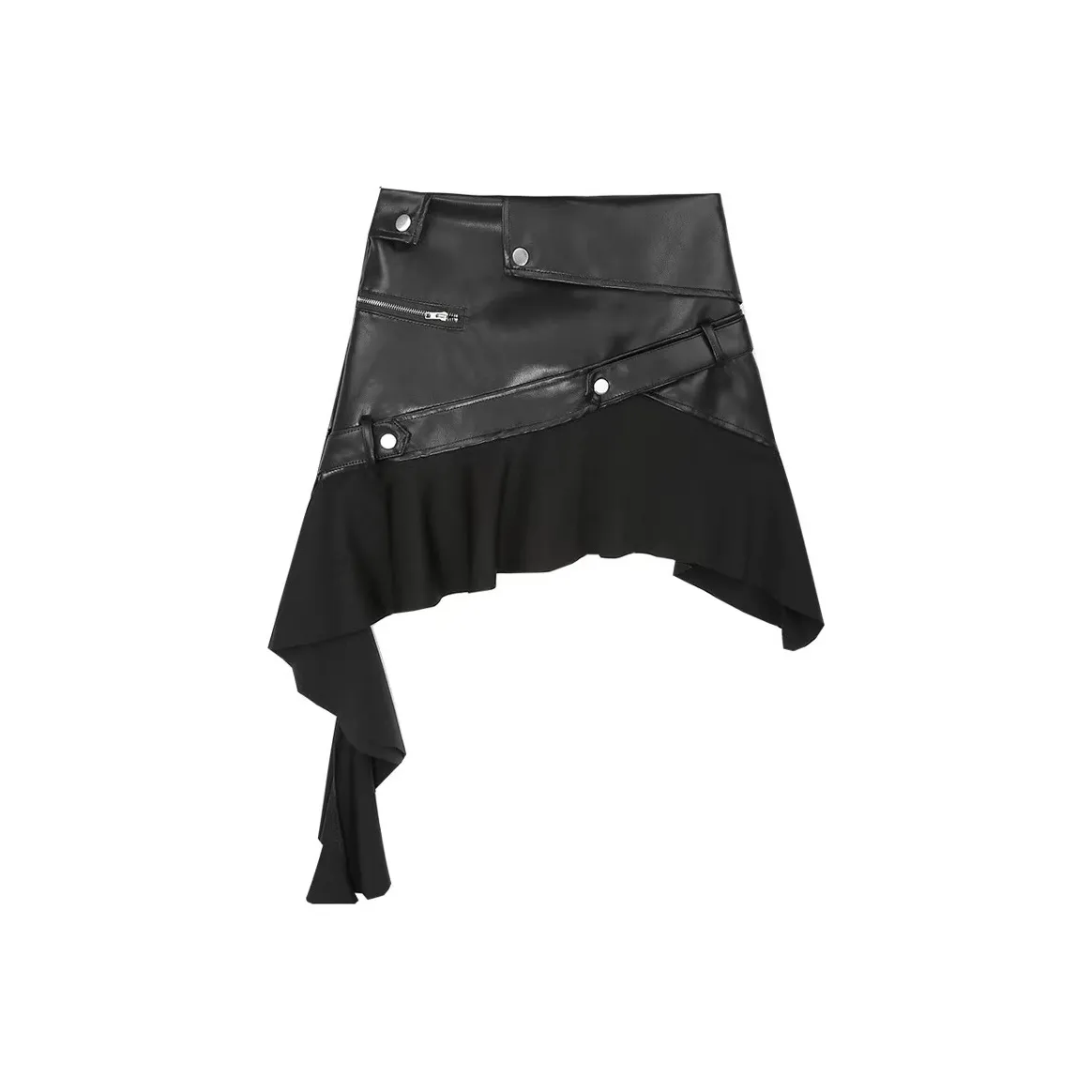KEAB Кожаные короткие юбки женские