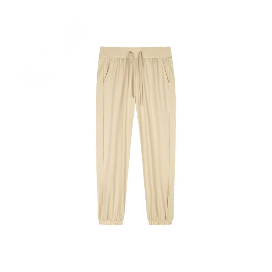 CHAOJIANTA Athletic Trousers Women's Latte Khaki