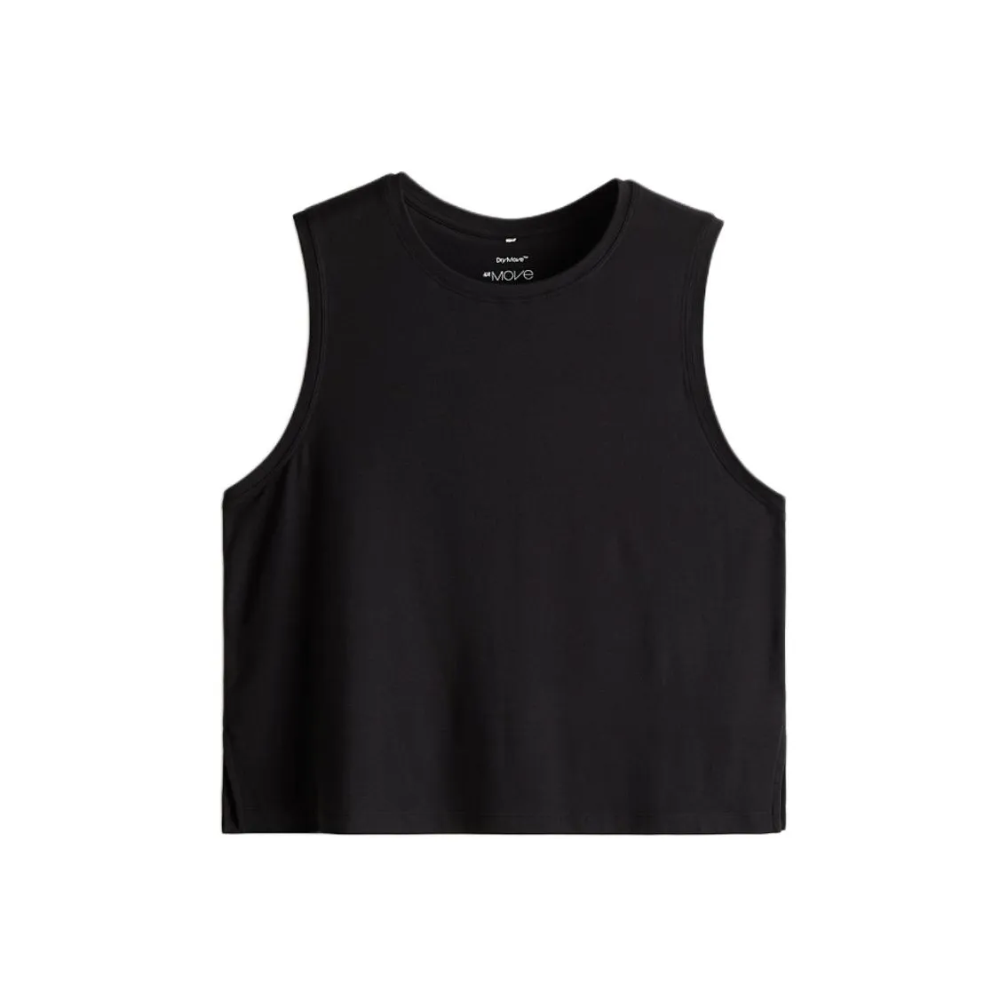 H&M Sleeveless Sports Shirts Women's Black