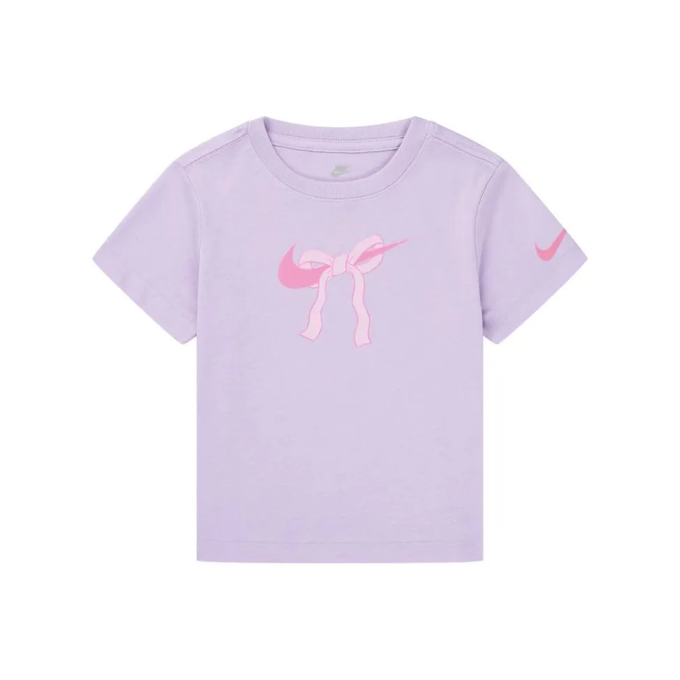 Nike T-рубашка SS25 Светло-фиолетовый для детей 3-7 лет