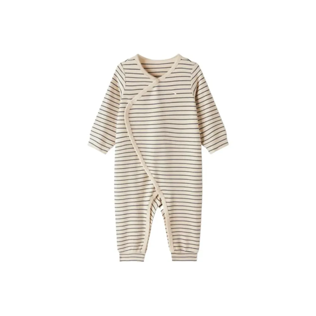 Antakids Комбинезон Лотосовый корень с Желтыми полосками для Младенцев и Малышей