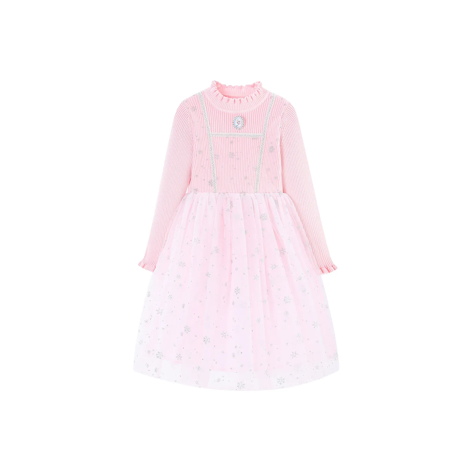 Disney Детское платье розовое для детей 3-7 лет