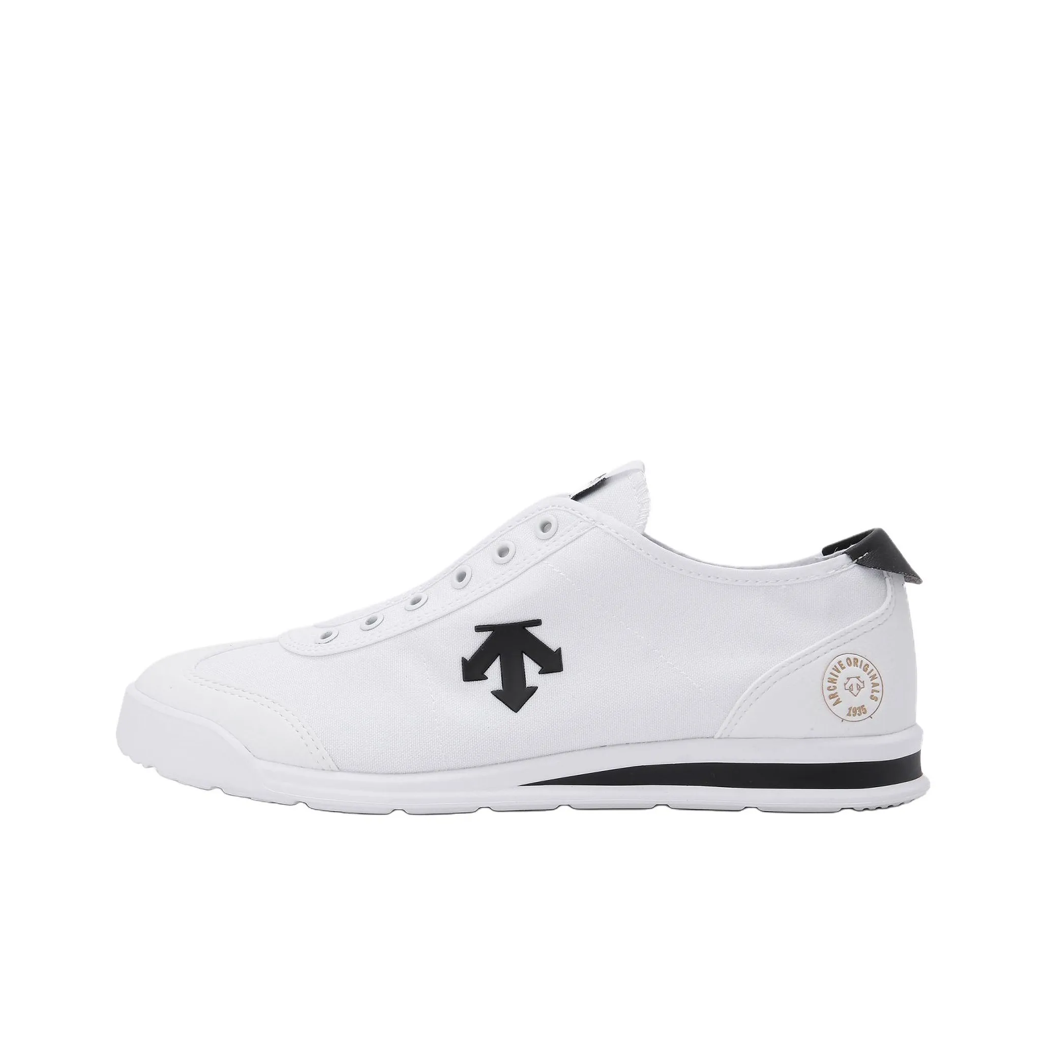 DESCENTE Юбка Устойчивая к истиранию Низкий Топ Casual Унисекс Белый