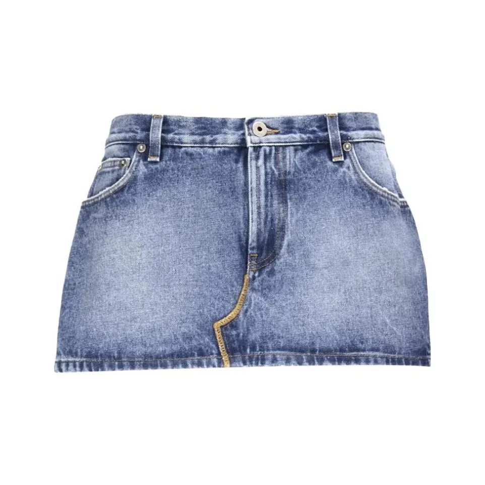Jean Paul Gaultier The Denim Haute Jeanerie Skirt