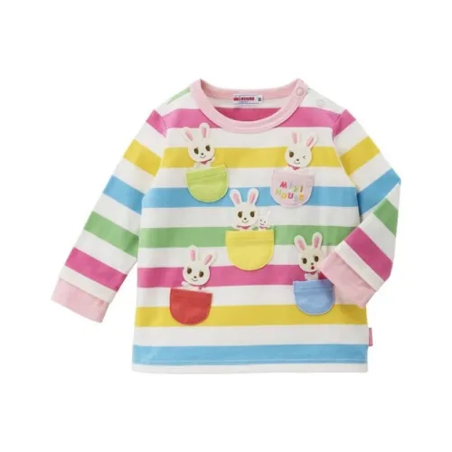 MIKI HOUSE Розовая рубашка для дошкольников Pre School T