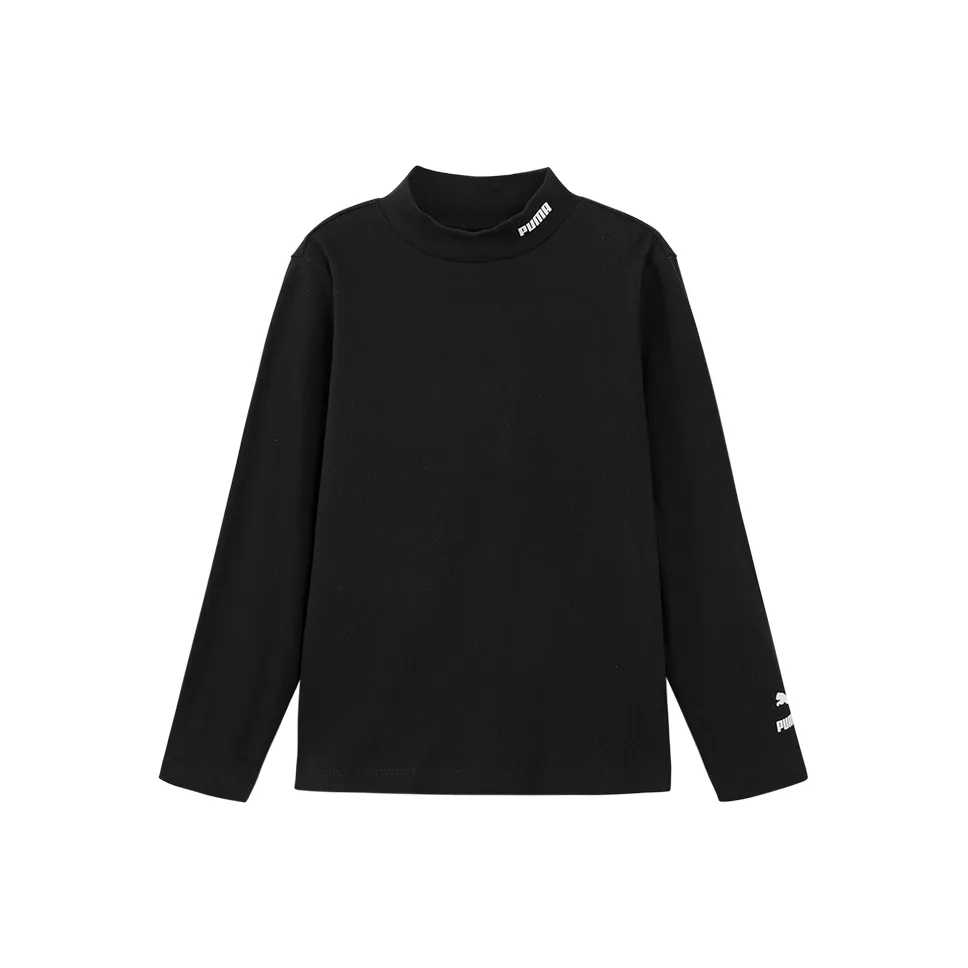 PUMA Sportstyle Collection CLASSICS LOGO T-Shirt Черный Детский