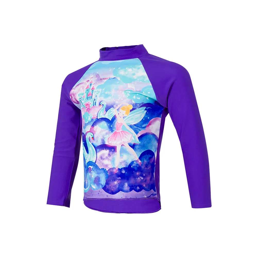 Speedo Облегающий Детский Купальник Подростки Фиолетовый