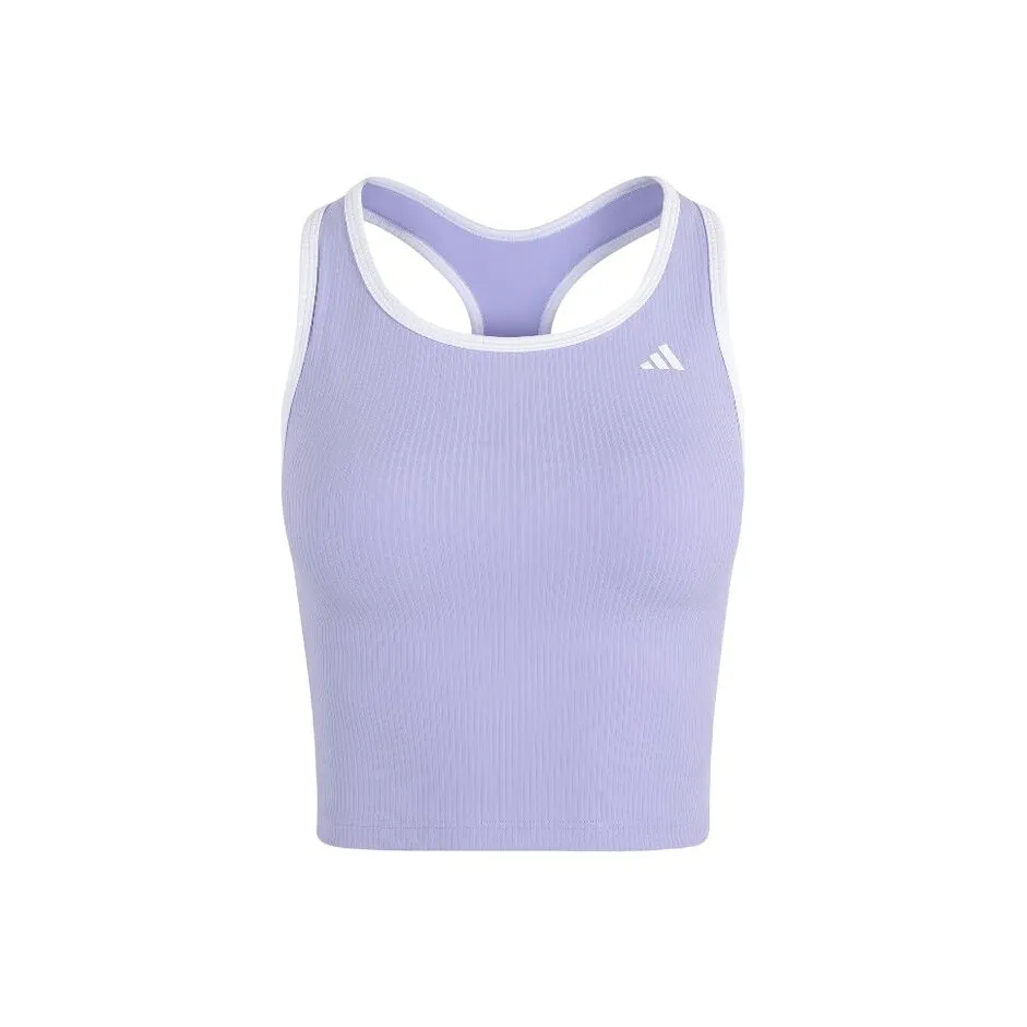 Adidas SS25 Sport Vests Women's Light Purple/White