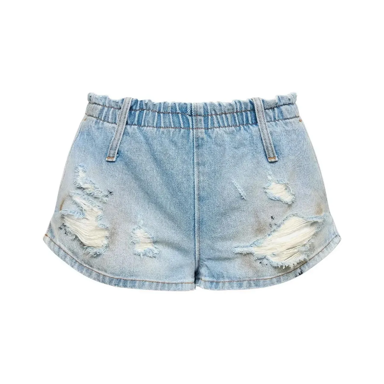MM6 Maison Margiela Denim Shorts Women's Medium Blue
