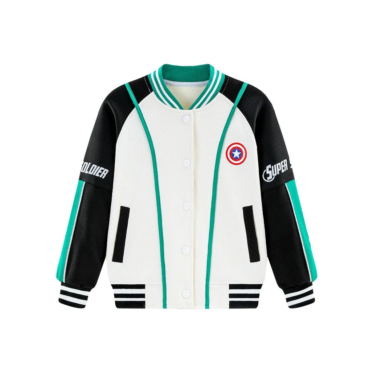 Disney Бейсбольная куртка Капитан Америка для детей от 3 до 7 лет