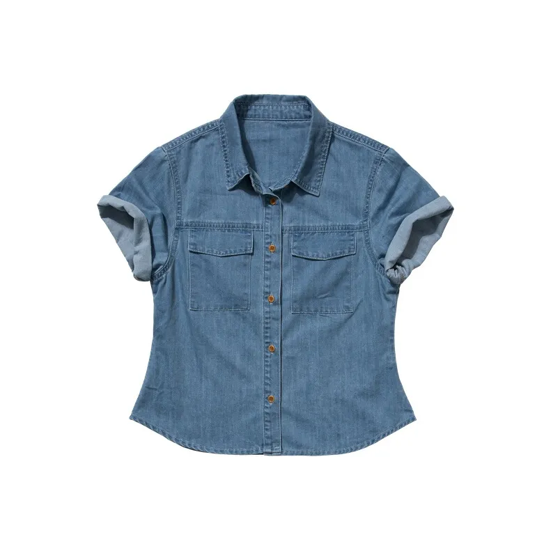UNRETRO Shirts Women's Light Blue