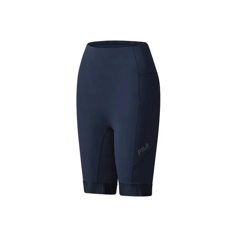 FILA AthleticsCYCLING Спортивные шорты Женские Драгоценный камень Темно-синий Синий DB