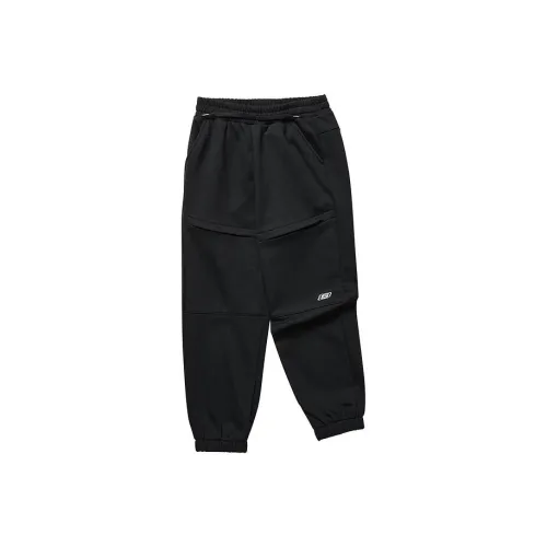 Skechers Угольный черный/0018 Kids Вязаные тренировочные брюки