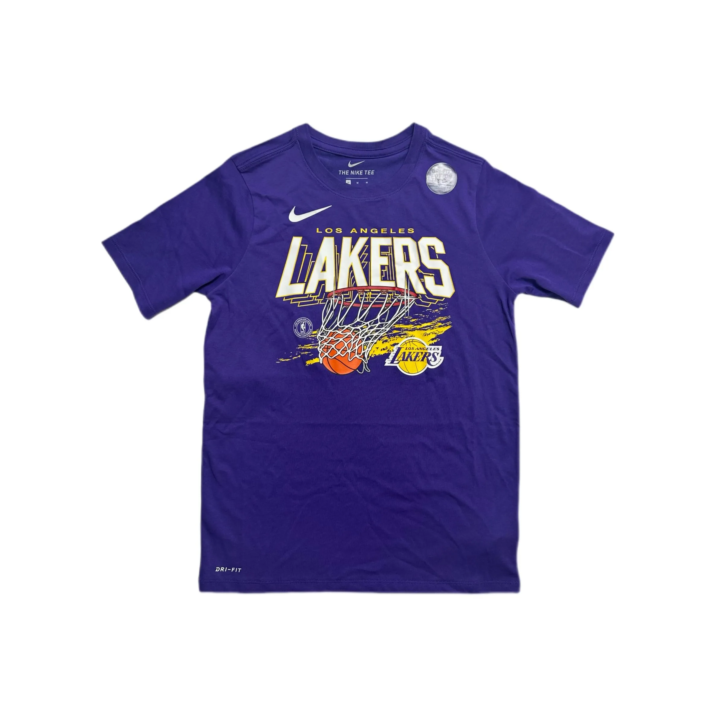 Nike x NBA Los Angeles Lakers T-Shirt Purple