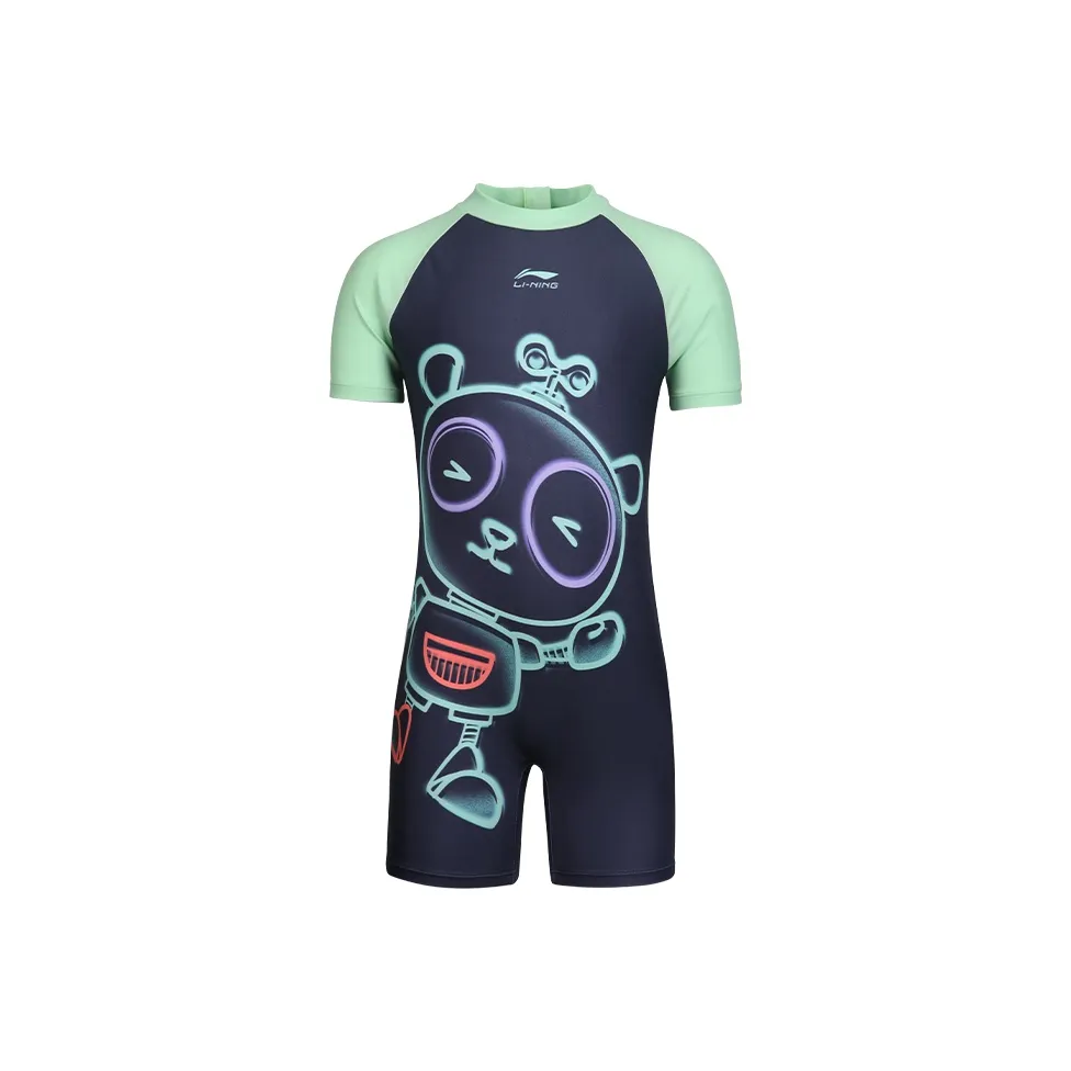 LINING YOUNG Детский купальник GREY Зеленый Группа Дети Возраст 3-7 лет