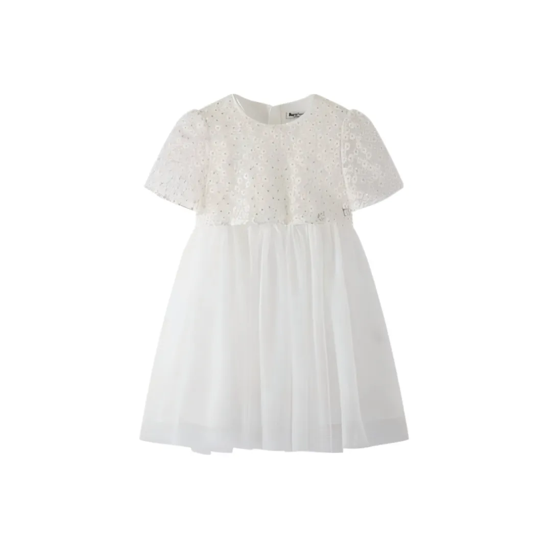 PAW IN PAW Cartoon Bear Платье принцессы Сливочный Children Возраст 3-7 лет