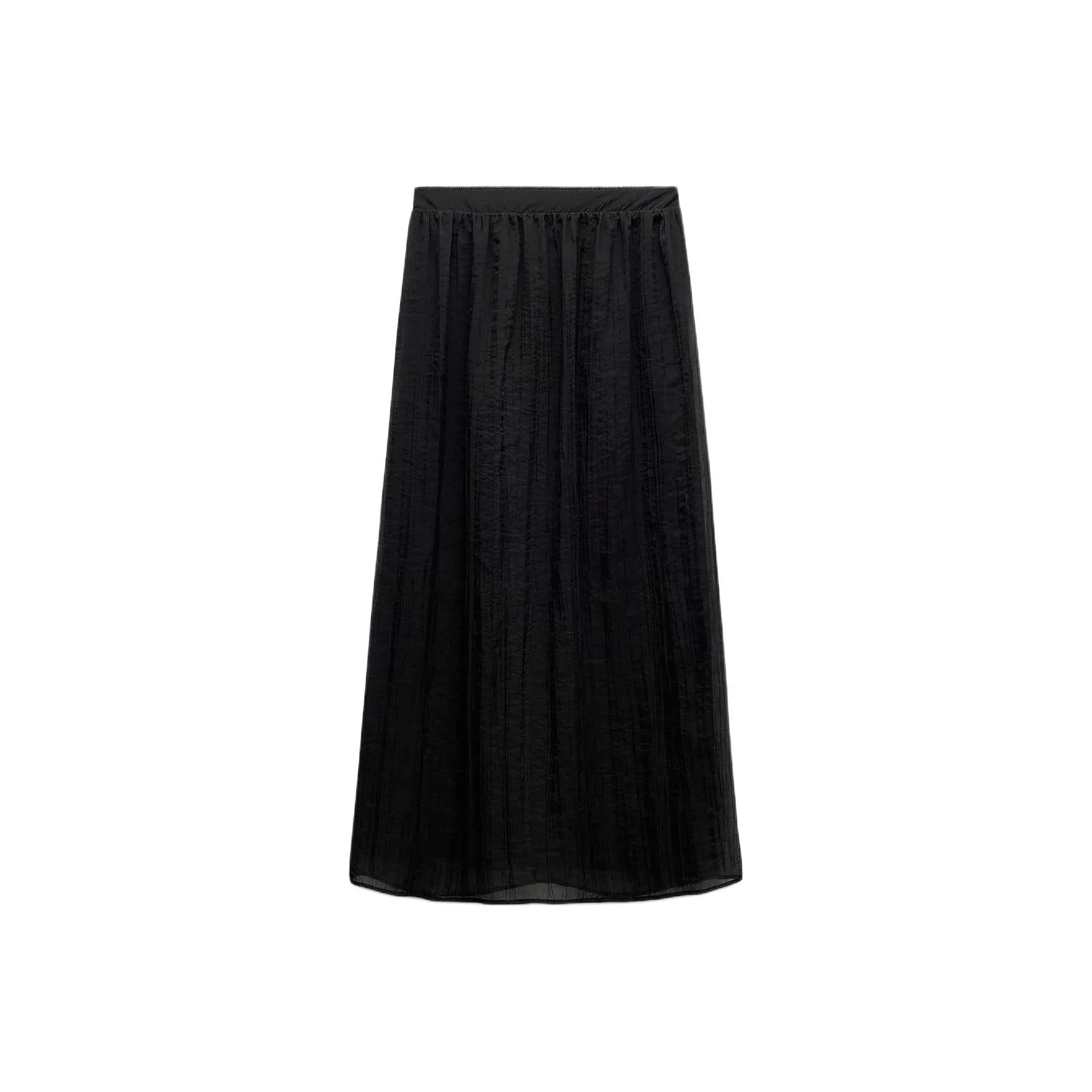 ZARA Черные Женские Повседневные Длинные Юбки