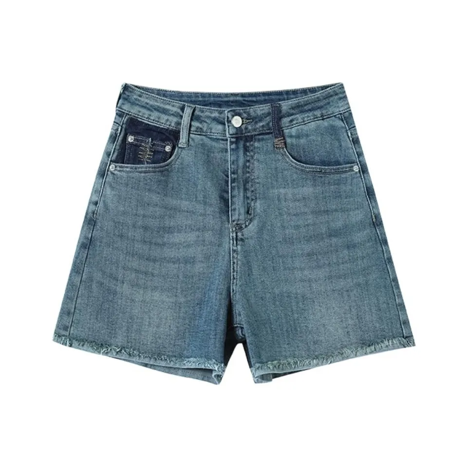 FAWENXIANGZI Denim Shorts Women's