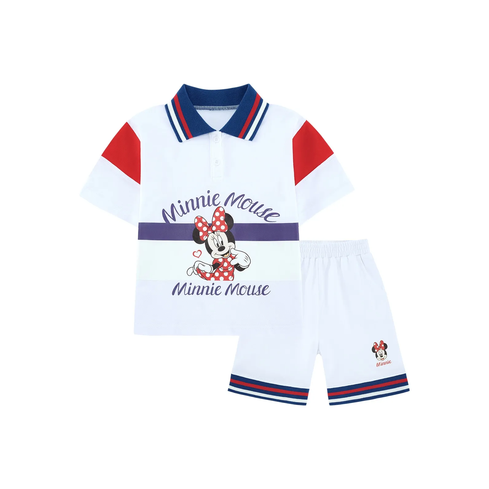 Disney Повседневная спортивная одежда Minnie для детей от 3 до 7 лет