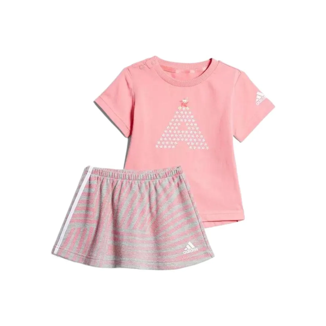 Adidas Kids Комплекты Розовый Infant и Toddler