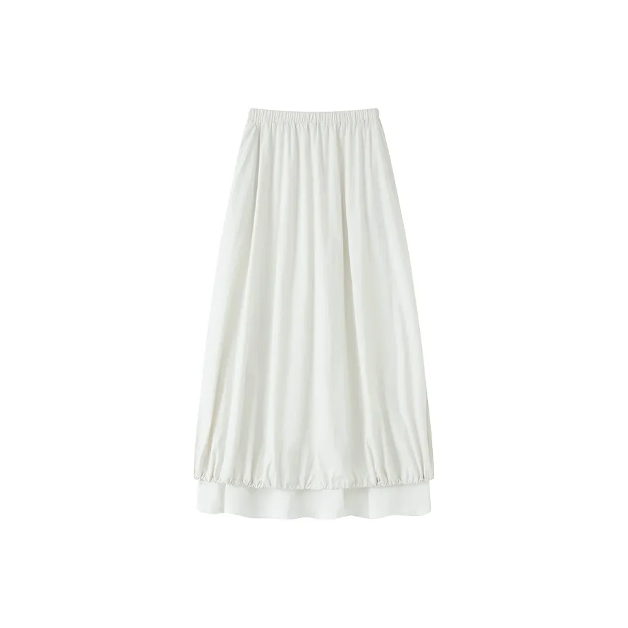 TAGEECHITA UPF 50+ Шнурок Полу-длина Длинная Юбка А-образная Юбка-тюльпан Женская