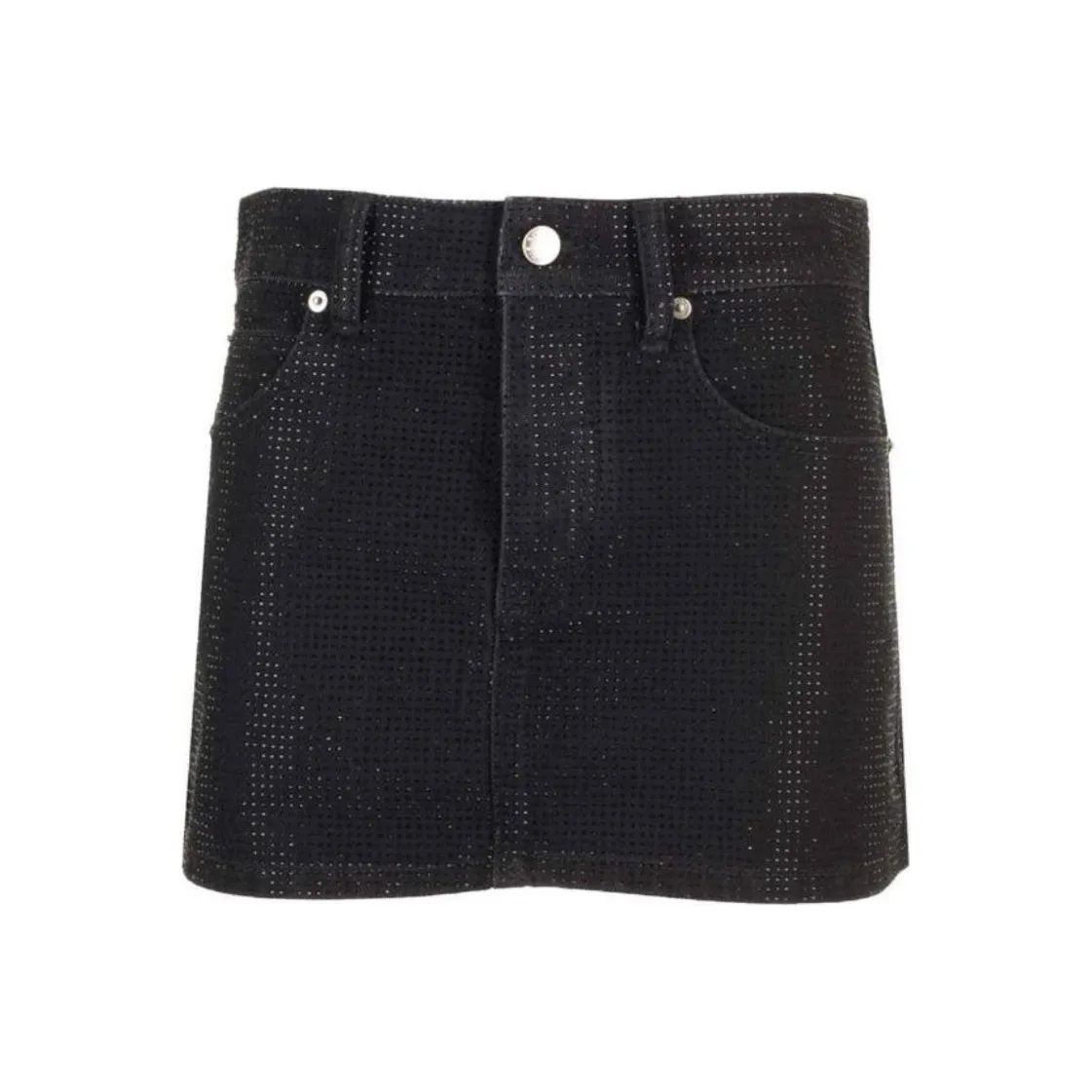 Alexander Wang Джинсовые короткие юбки Женские Черный