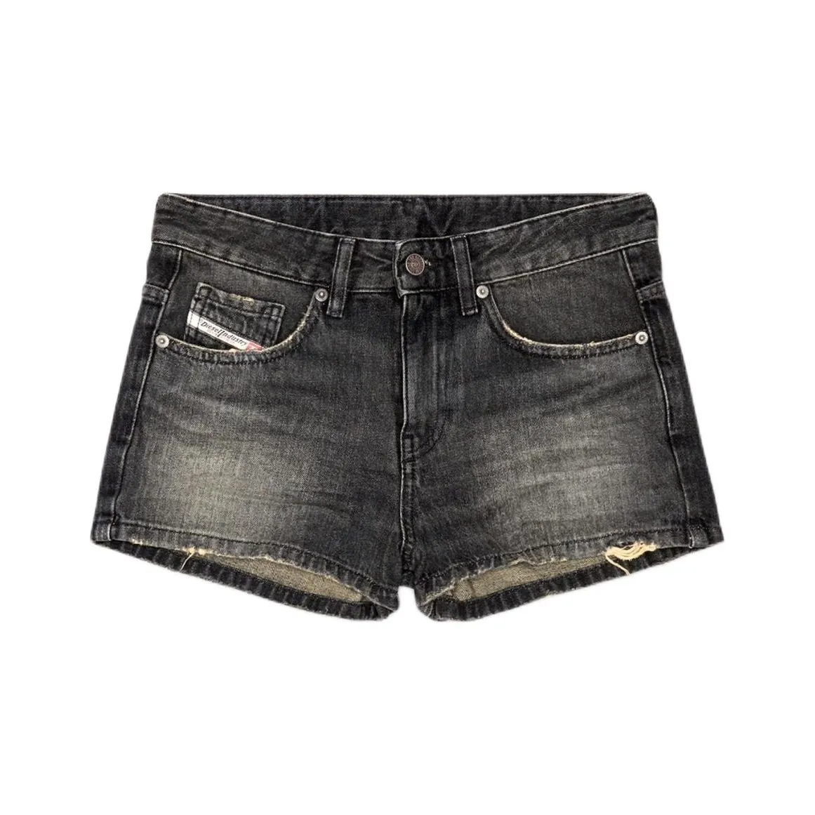 DIESEL Джинсовые шорты Женские Черные