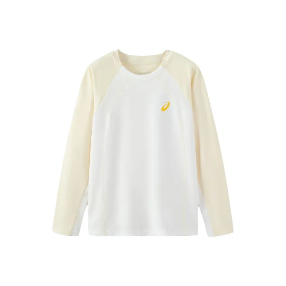 ASICS T-Shirt Sports Performance Желтый Белый Подростки