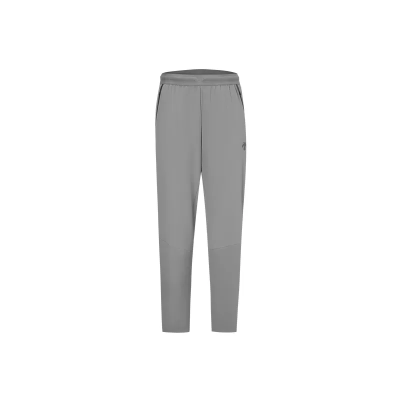 DESCENTE Knitted Sweatpants Men's Gray