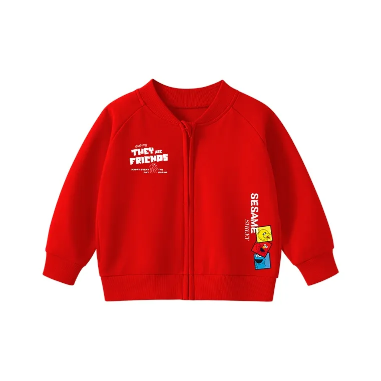 Улица Сезам Бейсбольная куртка для детей 3-7 лет