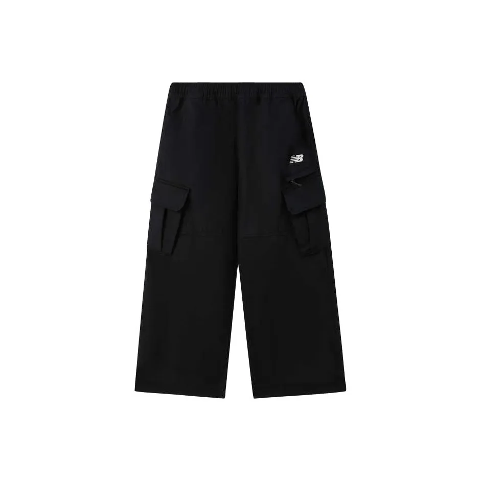 Детские 3-7 лет New Balance Вязаные тренировочные штаны черные