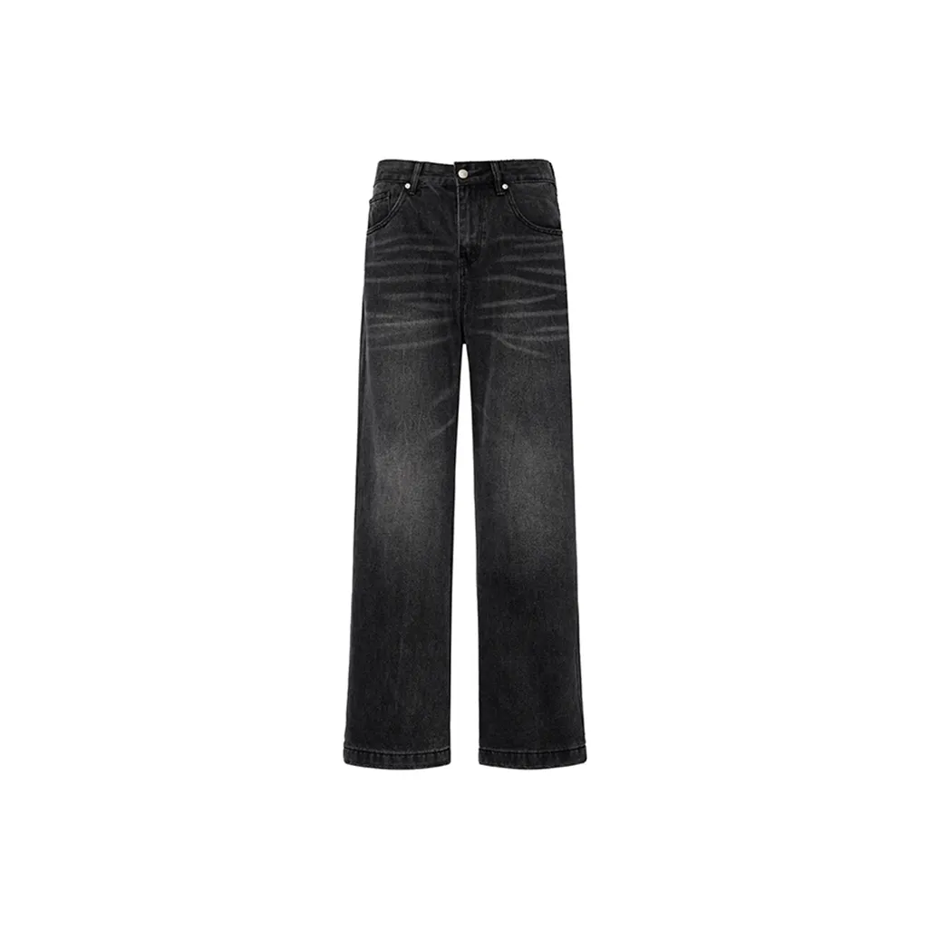 GTRG Jeans Unisex Black Gray Color