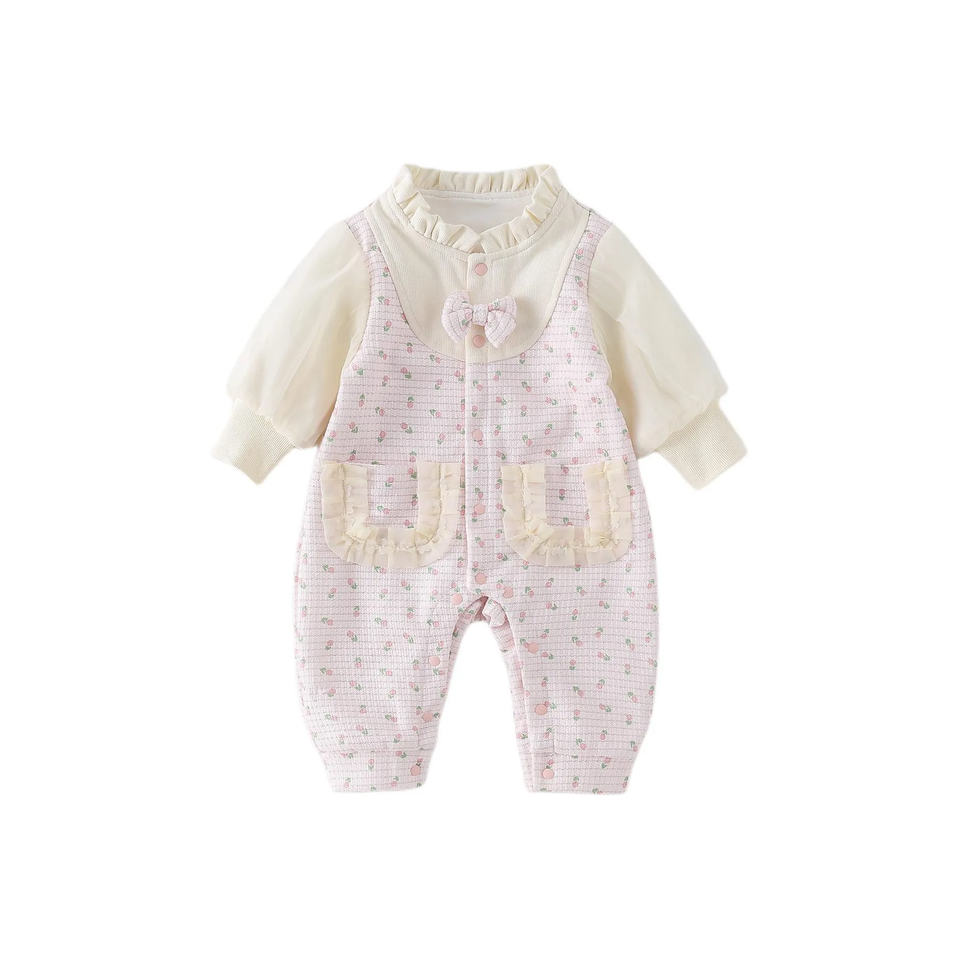 XiaoJinBu Комбинезон Розовый Infant и Toddler