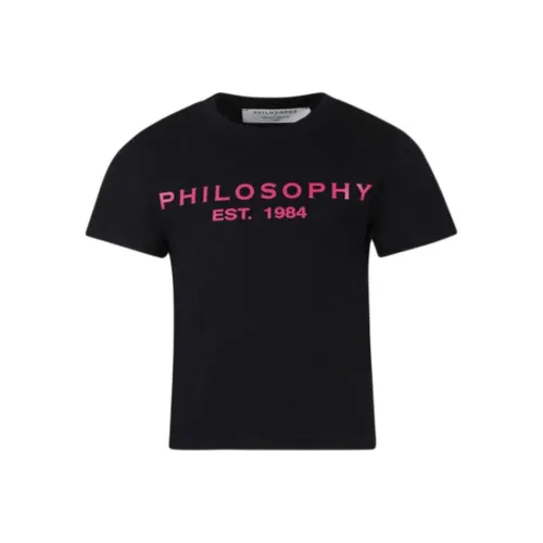 PHILOSOPHY DI LORENZO SERAFINI Черные Детские Рубашки