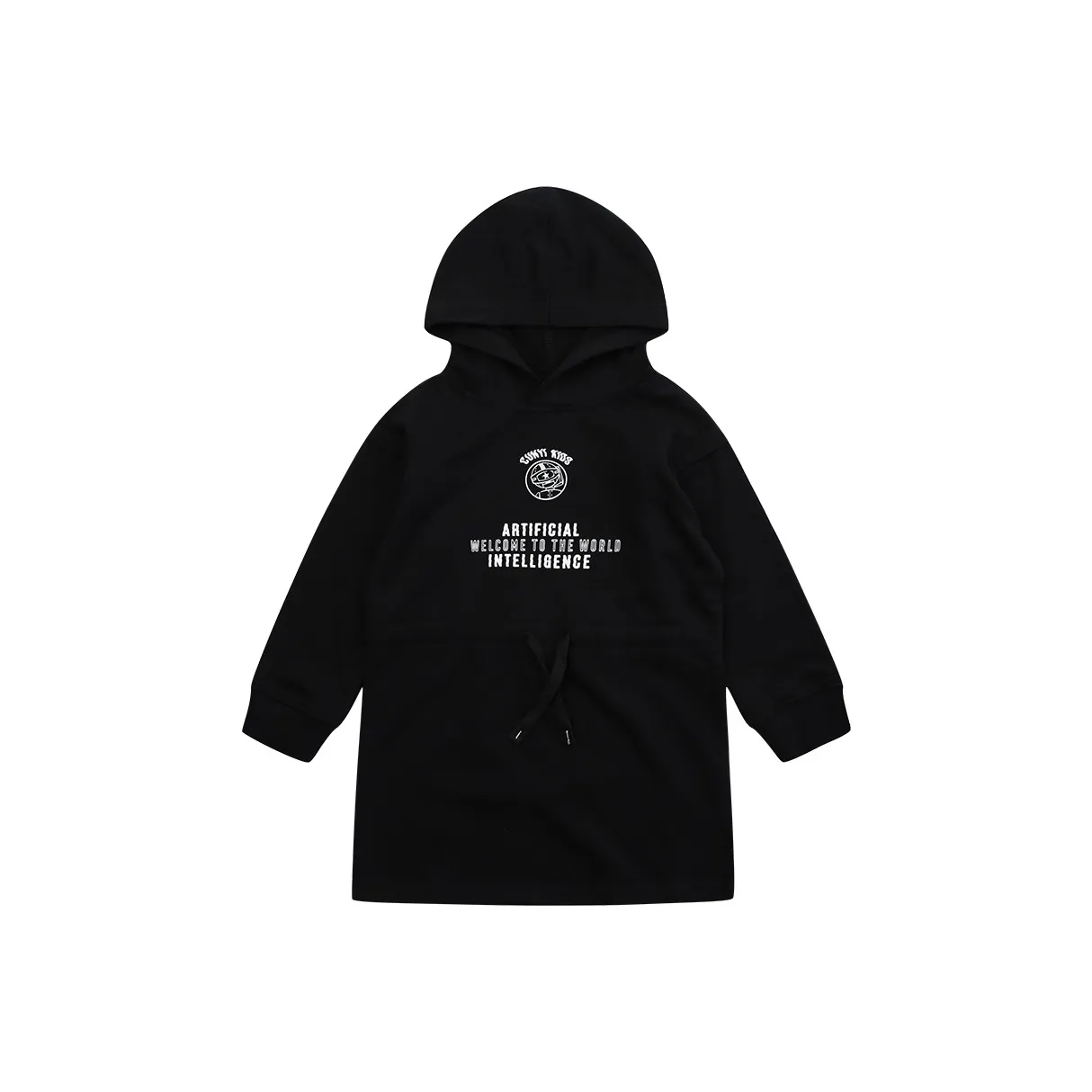 Pure And Good Детское платье для подростков черное