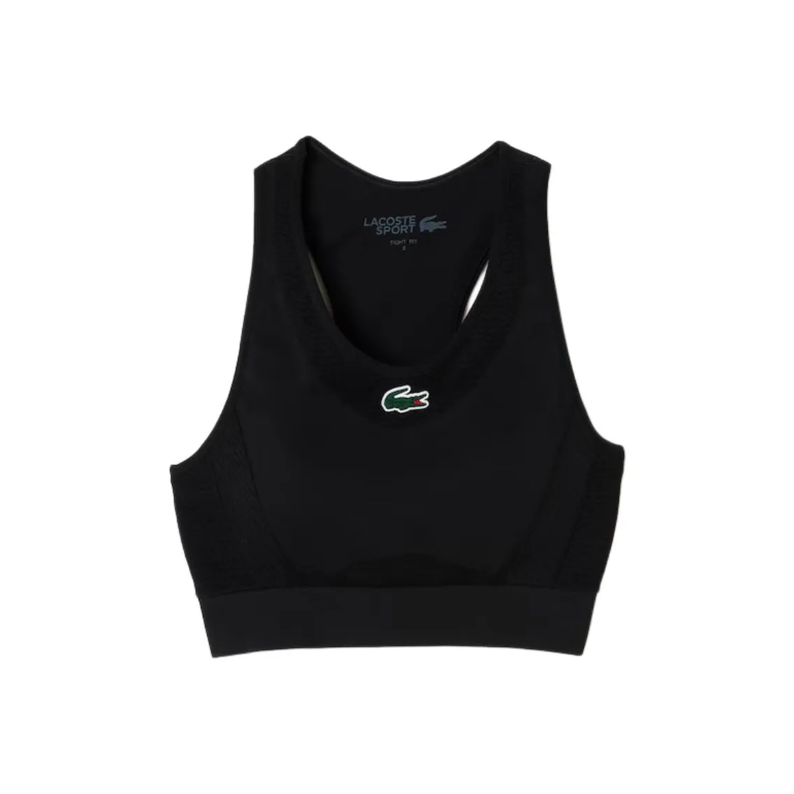 LACOSTE Logo embroidered Seamless Sports Bra
