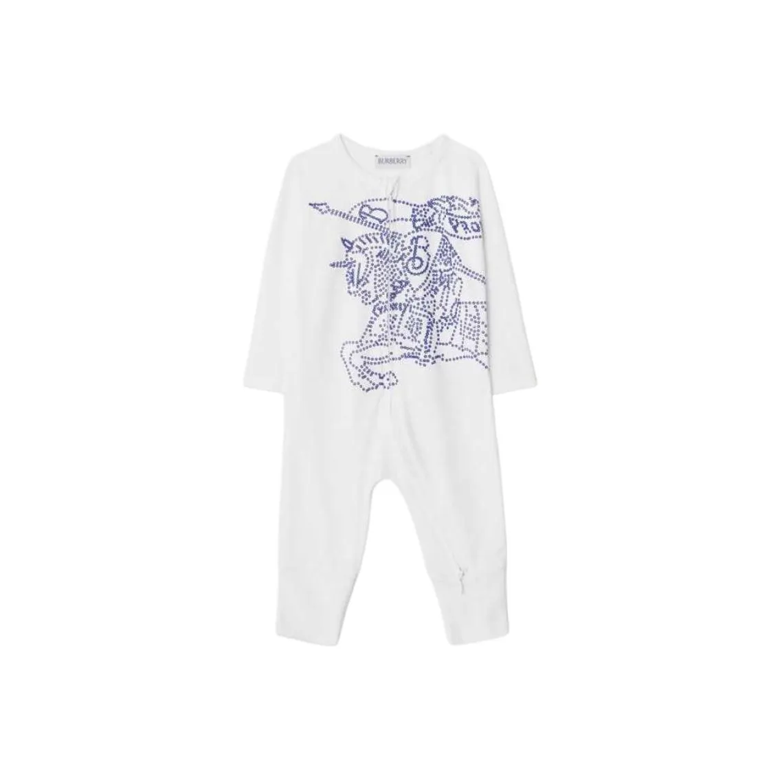 Burberry Комбинезон Белый Infant и Toddler