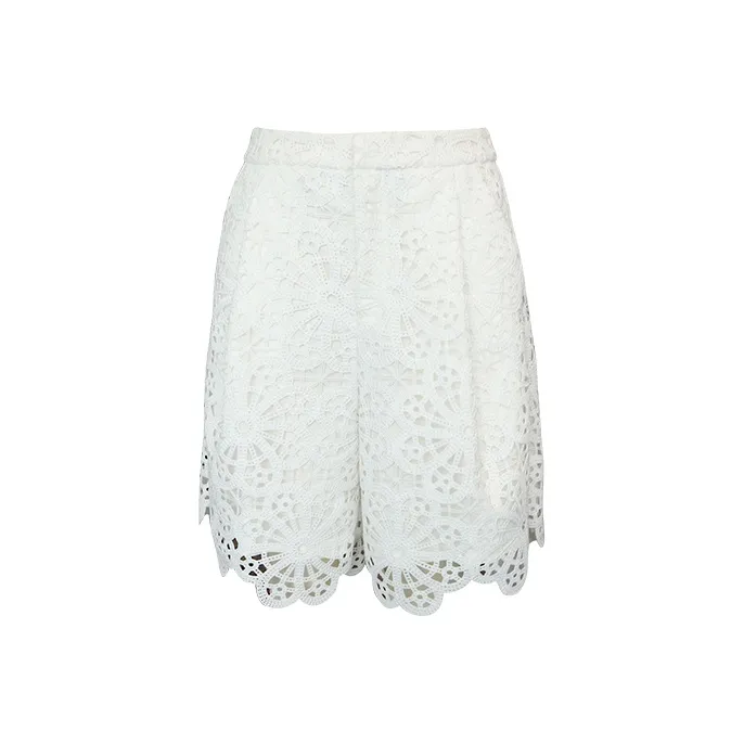 SIQIZ Casual Shorts Women's White