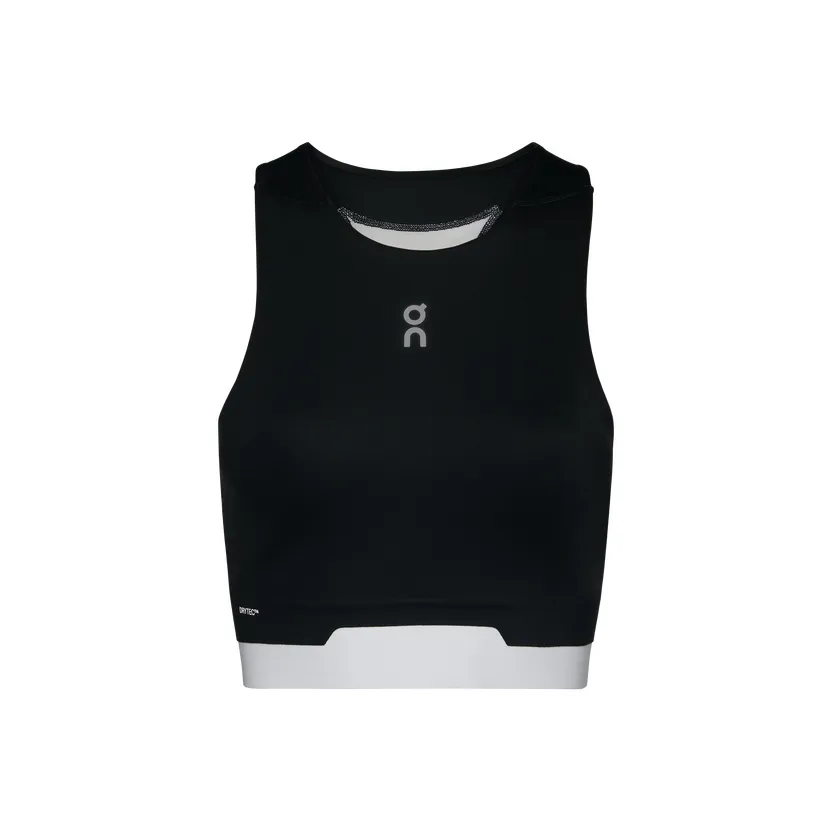 On Train 2 in 1 Crop Sport Vests Women's Black